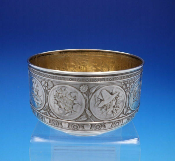 Gorham Sterling Silver Child's Bowl w/ Pictures of Children #245 (#4351)
