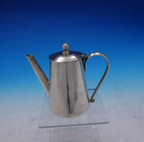 Mexican .900-.1000 Silver Tea Pot Individual Size 4" Tall x 4 3/4" (#3846)