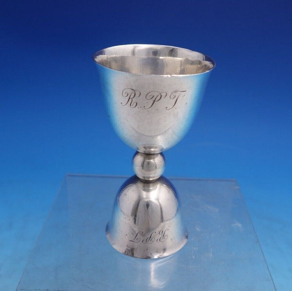 Graff Washbourne and Dunn Sterling Silver Double Jigger #G221 4 1/8" (#7012)