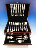 Romance of the Sea by Wallace Sterling Silver Flatware Set Service Dinner 43 Pcs