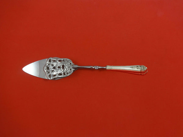 Queen's Lace by International Sterling Silver Pastry Tongs HHWS  9 7/8" Custom