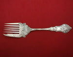 Helders and Co Coin Silver Beef Fork Bright-Cut 6 1/2"