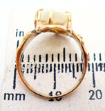Luxurious 1.92ct Marquise Genuine Natural Opal Ring (#J444)