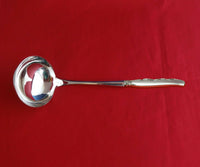 Flower Lane by Oneida Sterling Silver Soup Ladle HHWS  Custom Made 10 1/2"