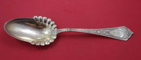 Cleopatra by Schulz & Fischer Sterling Silver Berry Spoon GW BC Fluted 8 7/8"