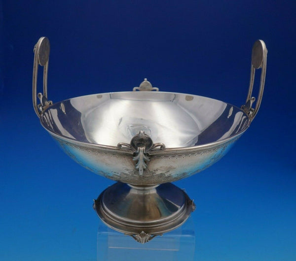 Art Nouveau by Ball Black and Co .950 Silver Centerpiece Bowl w/ Grapes (#4550)