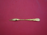 Chrysanthemum Vermeil by Tiffany and Co Sterling Silver Olive Fork 2-Tine 6 3/4"