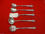 French Regency by Wallace Sterling Silver Hostess Set 5pc HHWS  Custom Made