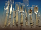 Normandie by Puiforcat French Silverplate Flatware Set 12 Service 100 Pcs New