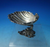 Sterling Silver Bowl Cast Seashell on Dolphin Design 3" Tall (#6282)