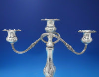 Francis I Old by Reed and Barton Sterling Silver Candelabra Pair X5691 (#4945)