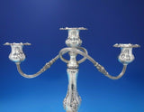 Francis I Old by Reed and Barton Sterling Silver Candelabra Pair X5691 (#4945)