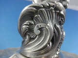 Portuguese Sterling Cherub Stand w/Cherub Finial & Feet Figural Beautiful