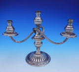 Imperial by Camusso Peruvian Sterling Silver Candelabra Pair 3-Light (#3177)