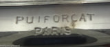 Puiforcat 950 Sterling Asparagus Serving Tray with 3-D Asparagus Handles (#0509)