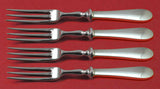 Salem by Tiffany and Co Sterling Silver Fruit Fork Set 4-Piece Custom Made 6"