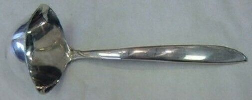 Silver Rhythm by International Sterling Silver Sauce Ladle 5 1/2" Serving