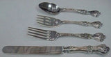 Majestic by Alvin Sterling Silver Regular Size Place Setting(s) 4pc