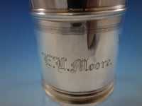 Whiting Sterling Silver Baby Child's Cup Mug Brite-Cut #140E