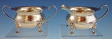 Sterling Silver Sugar and Creamer Set 2pc Colonial Style (#2597)