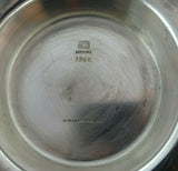 La Fantasy by Whiting Sterling Silver Tall Vase Acid Etched Figural Sea (#4663)