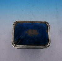 CS Harris and Sons English Sterling Silver Jewelry Box w/Pin Cushion Top (#3870)