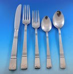 Baluster by Gorham Stainless Steel Flatware Set Service 8 Estate 45 pieces
