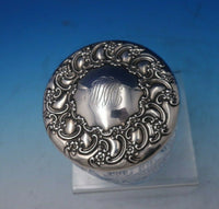 Richelieu by Tiffany and Co Sterling Silver Tobacco Jar with Cut Crystal (#5317)