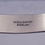 Francis I by Reed and Barton New Script Mark Sterling Silver Bracelet (#3127)