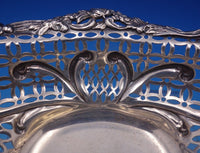 William Comyns English Victorian Sterling Silver Bowl Oval Footed Fancy (#6898)