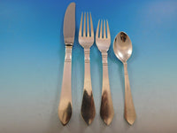 Continental Georg Jensen Sterling Silver Flatware Set 12 Service 72 Pc Dinner