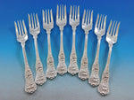 Olympian by Tiffany & Co Sterling Silver Set of 8 Salad Forks New Unused 6 3/4"