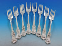 Olympian by Tiffany & Co Sterling Silver Set of 8 Salad Forks New Unused 6 3/4"