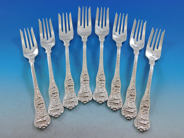 Olympian by Tiffany & Co Sterling Silver Set of 8 Salad Forks New Unused 6 3/4"