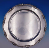 Water Lily by Camusso Peruvian .825 Silver Serving Tray Round 15" (#3188)