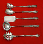 Wild Rose by International Sterling Silver Hostess Set 5pc HHWS  Custom Made
