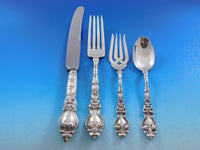 Douvaine by Unger Sterling Silver Flatware Set Service 144 Pieces Dinner Rare