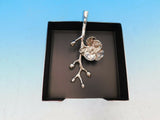White Orchid by Michael Aram Nickelplate Stainless Cocktail Napkin Holder - New