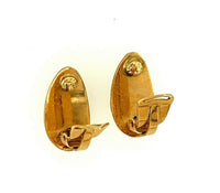 18k Yellow Gold Clip on Earrings (#J4779)