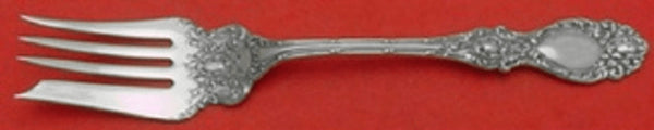 Lucerne by Wallace Sterling Silver Cold Meat Fork 8 1/4" Antique Serving