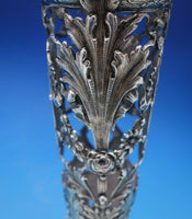 Redlich and Co Sterling Silver Vase Holder 9" Tall Monogrammed #5760 (#4725)