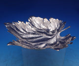 Buccellati Gianamaria Italian Sterling Silver Dish Maple Leaf Five Point (#7025)