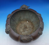 Bronze Planter Japanese Style with Applied Turtles 9 1/2" x 17" (#6383)