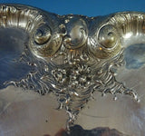 Austro Hungarian by Unknown .800 Tray 3-Lobed with Repoussed Flowers (#1348)