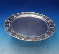 Rose Point by Wallace Sterling Silver Martini Tray w/ Rippled Edge #6620 (#6433)