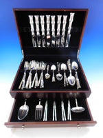 Bamboo by Tiffany & Co. Sterling Silver Flatware Set 8 Service 59 pcs Dinner