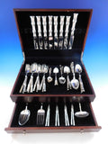 Bamboo by Tiffany & Co. Sterling Silver Flatware Set 8 Service 59 pcs Dinner