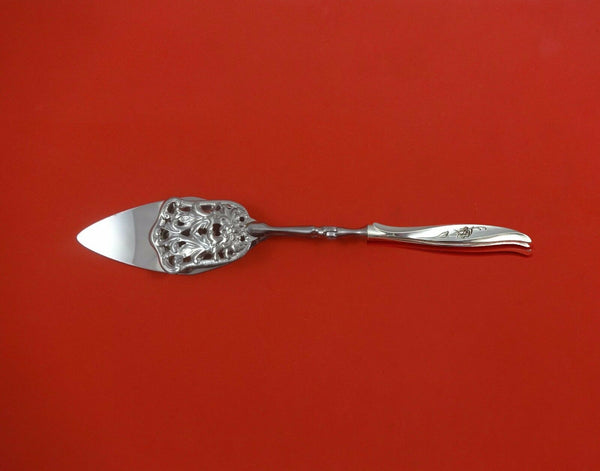 Rose Ballet by International Sterling Silver Pastry Tongs HHWS  Custom 9 7/8"