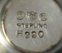 Meadow Rose by Wallace Sterling Silver Water Goblet #H220 (#1513)
