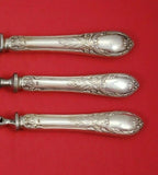 Laurel and Ribbon by Mappin and Webb Sterling Silver Roast Carving Set 3pc HH WS